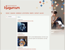 Tablet Screenshot of haganum.nl